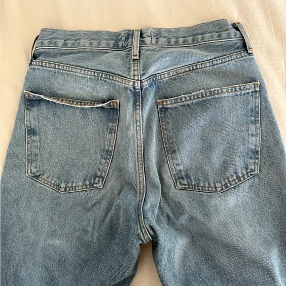 Agolde 90s Mid Rise Straight Jeans 26 - Picture 9 of 10